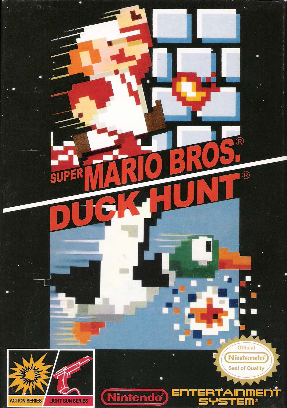 super mario and duck hunt